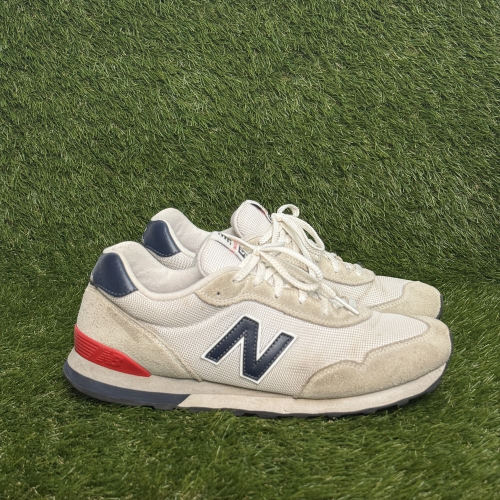 New Balance 515 V3 Shoes Mens 10 Running Sneakers White Lace Up Low Top ML515RC3
